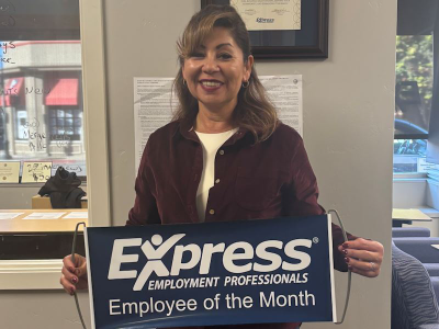 Lucy Vasquez, Employee of the Month, October 2025